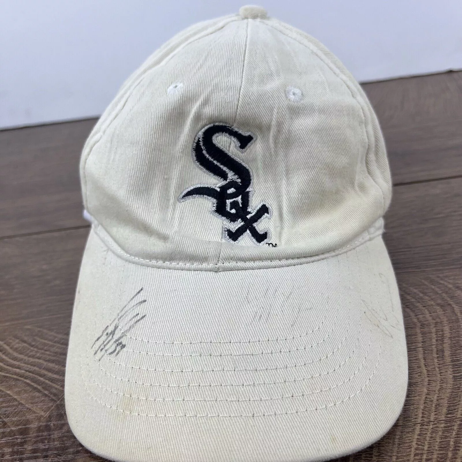 Other Hats Other Chicago White Sox Hat White Chicago Adjustable Hat White Adu