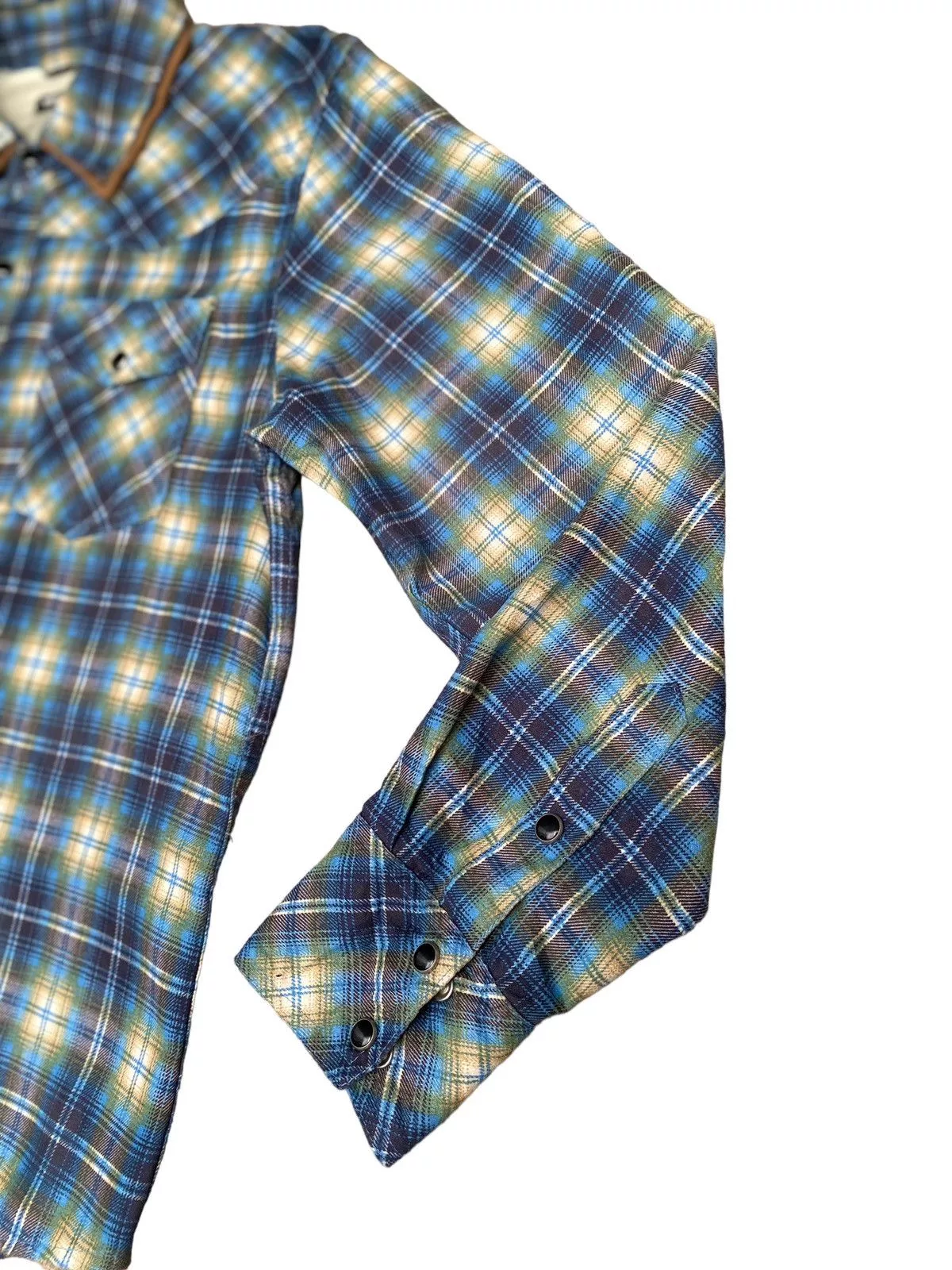 Seditionaries Shirts Button Ups Seditionaries × semanticdesign Rare Vintage Brand Semantic Design Checkered Shirt 1990s Green