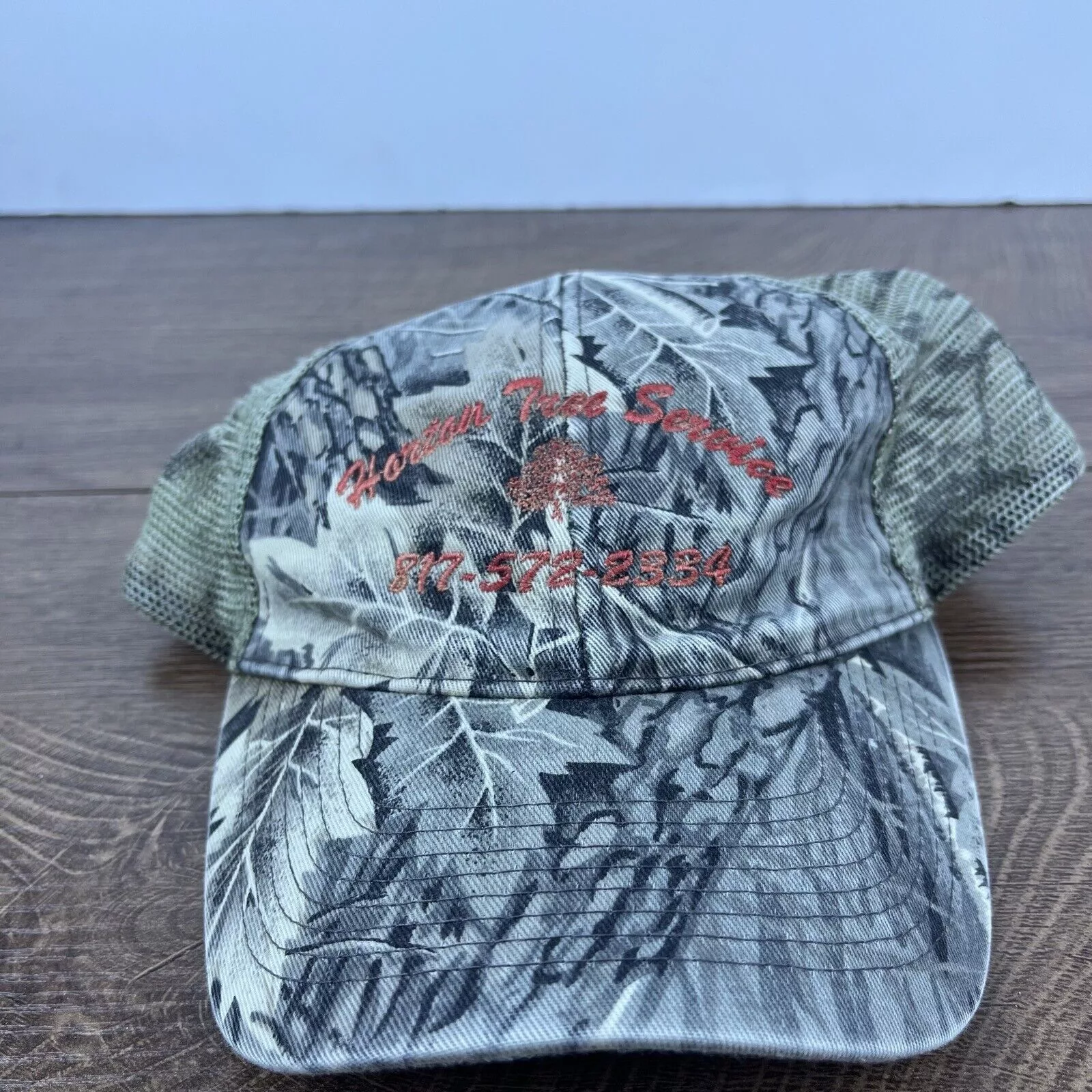 Other Hats Other Horton Tree Service Hat Adjustable Hat Camo Adjustable Hat G Green