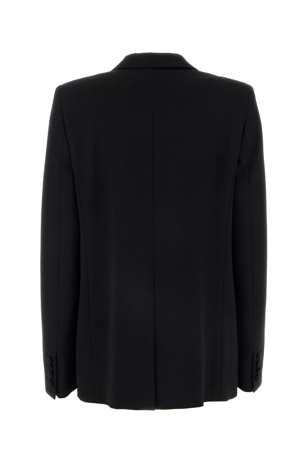 Stella McCartney Blazers Stella McCartney Black Stretch Wool Blazer Multi