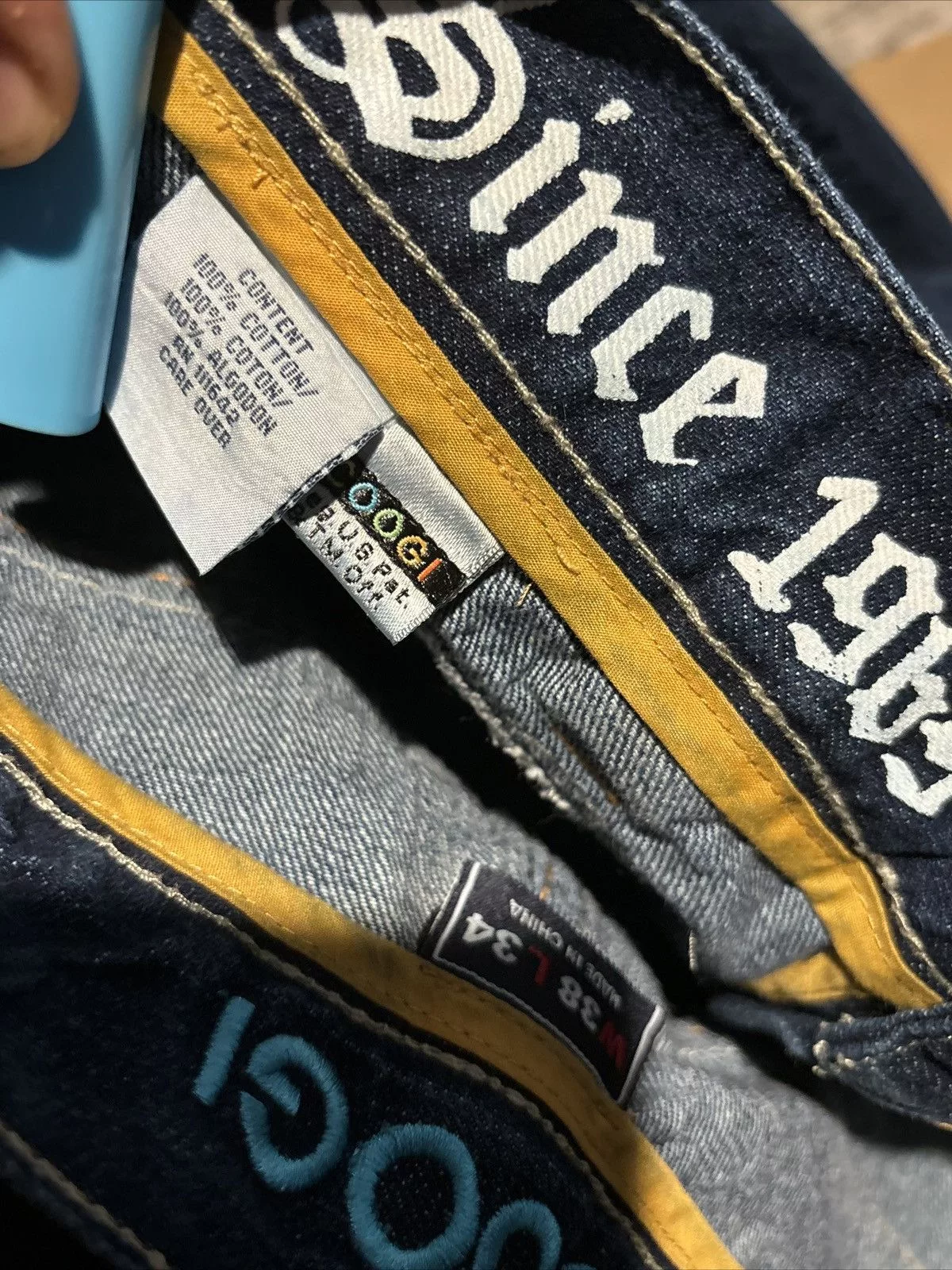 Coogi × Vintage Y2K Coogi Denim Jeans Blue