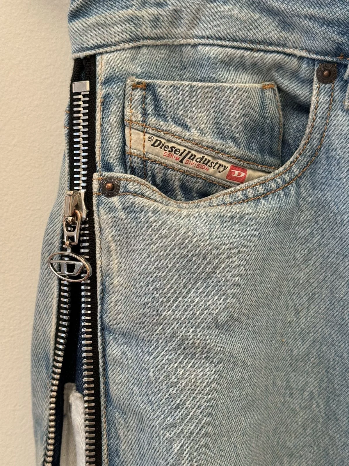 Diesel Denim DIESEL double zip DENIM Blue