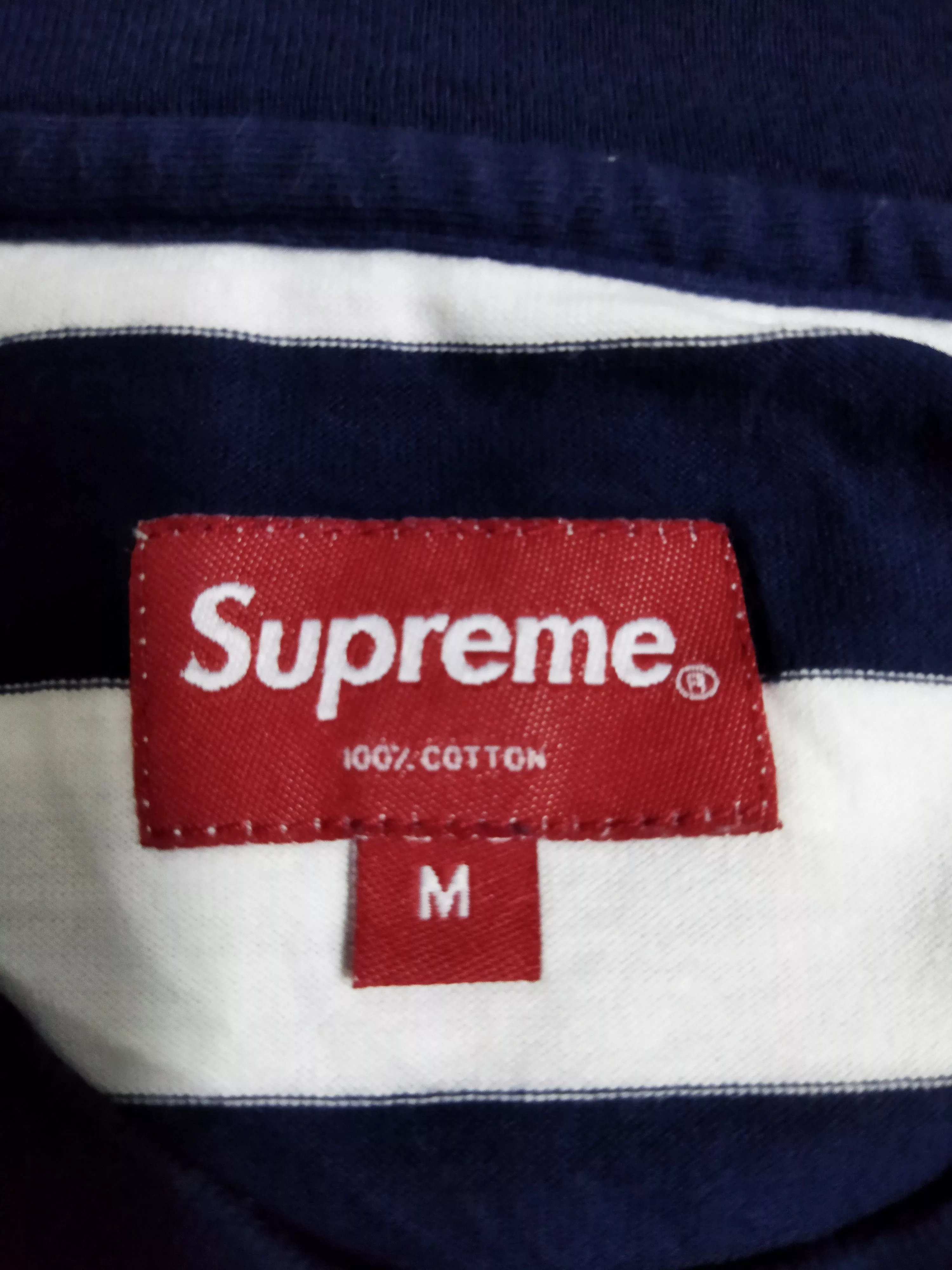 Supreme Short Sleeve T Shirts Supreme Striped Pocket Tee Multi