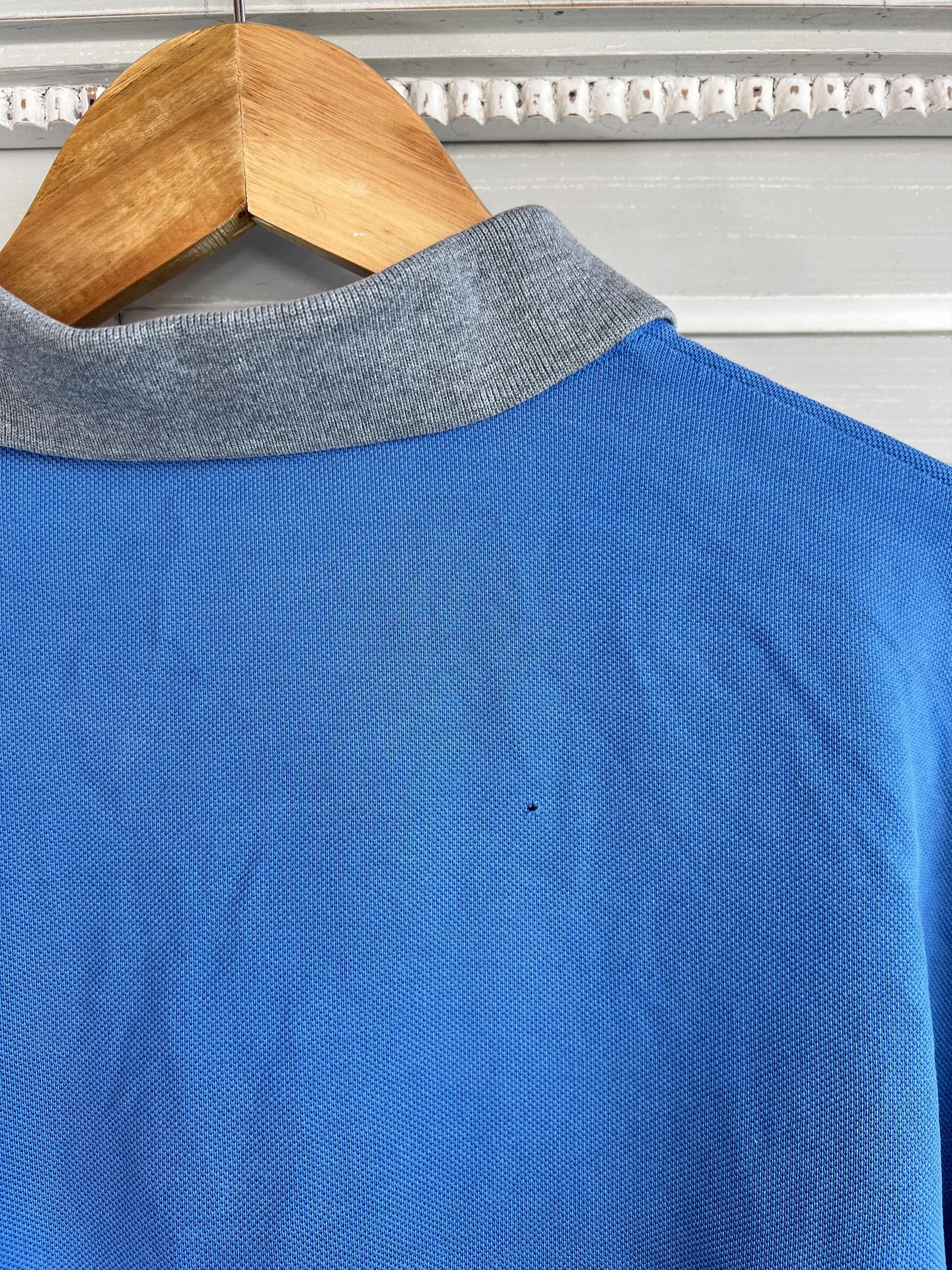 Moncler Long Sleeve T Shirts MONCLER LONGSLEEVE BLUE