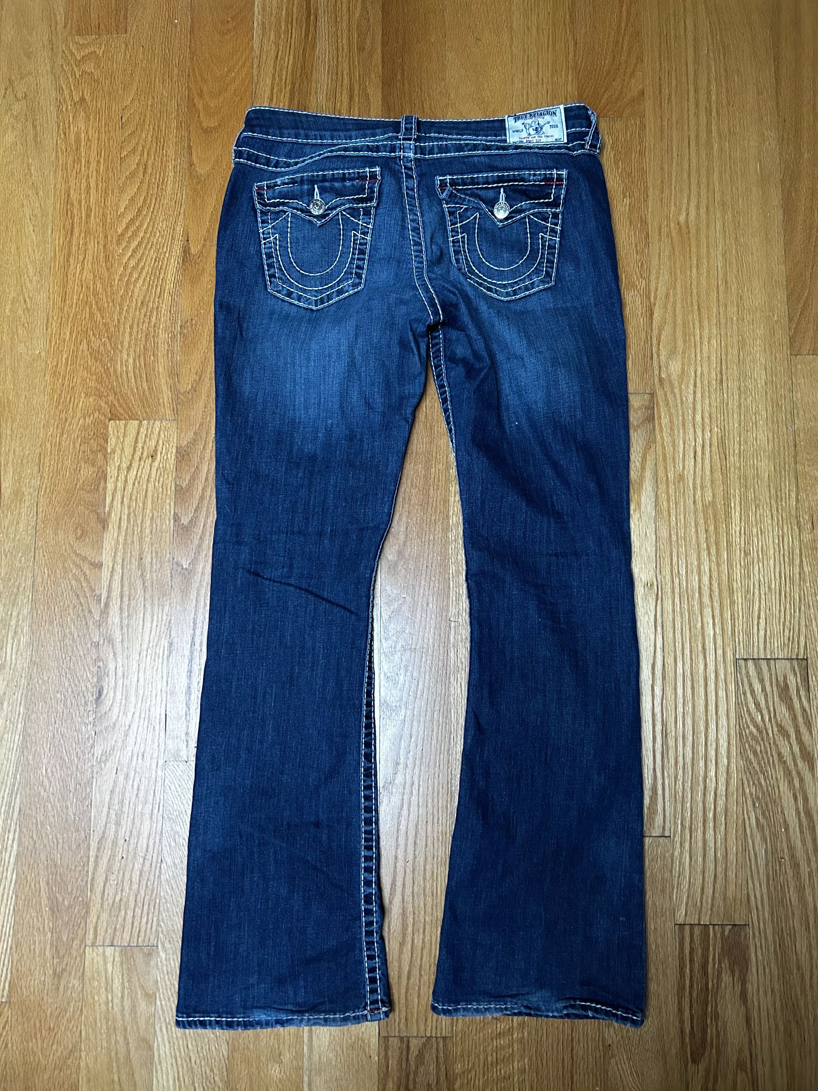 True Religion Jeans True Religion Low-Rise Flare Jean Blue