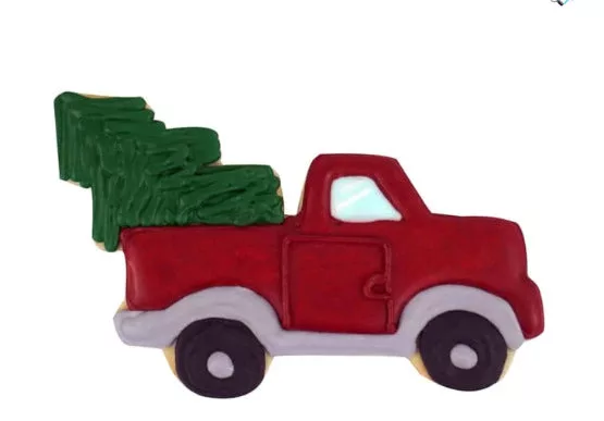 Truck with Tree 5" Cookie Cutter