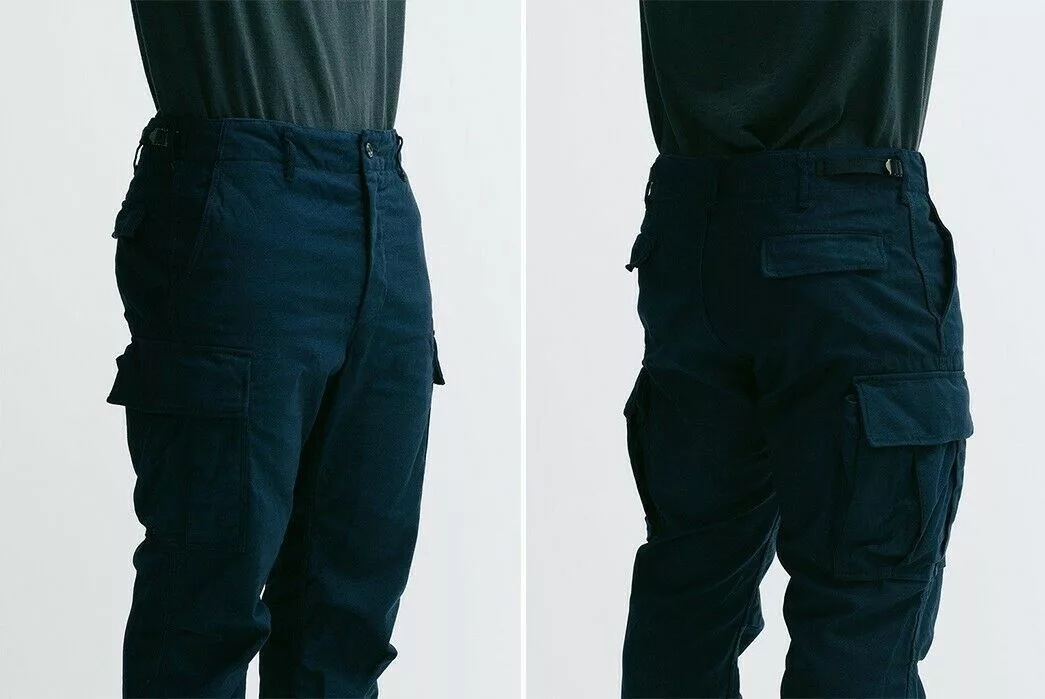 Engineered Garments Casual Pants Engineered Garments BDU Black Cargo Pants