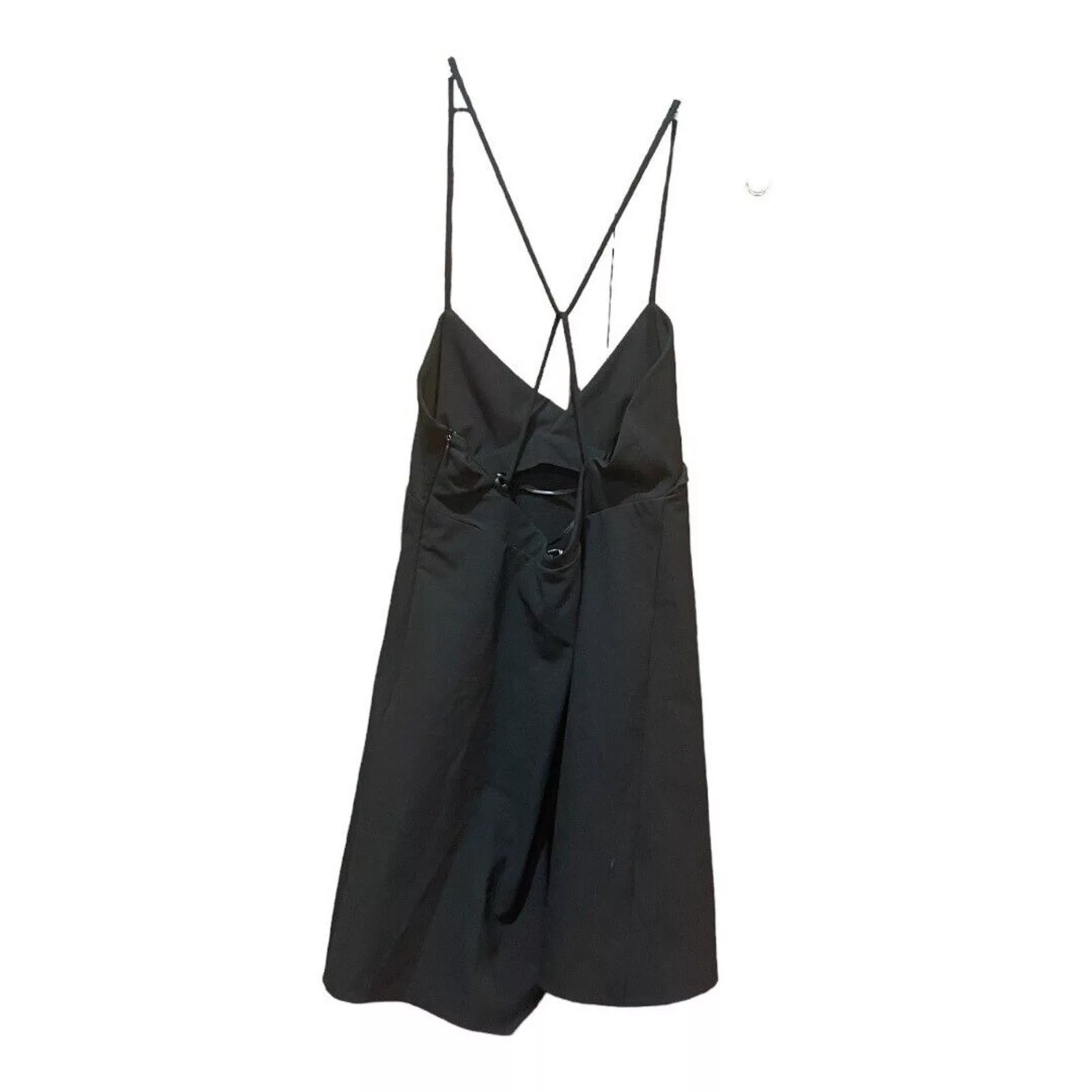 Zara Mini Dresses ZARA Surplice Black Dress