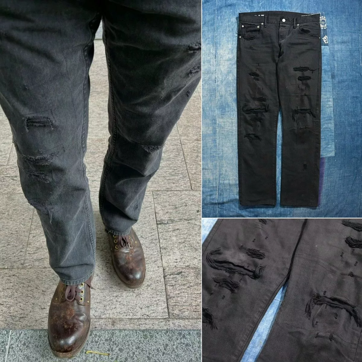 Visvim Casual Pants Visvim 21ss Social Sculpture 01.2 Blk D17 W34L30 Black