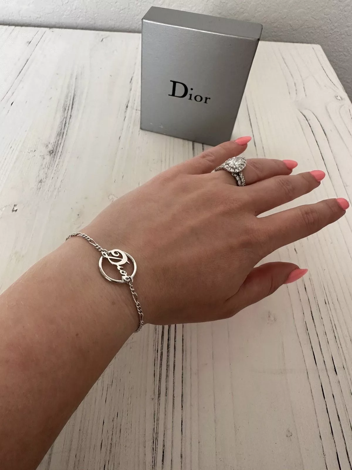 Dior Bracelets Vintage Christian Dior Bracelet Silver