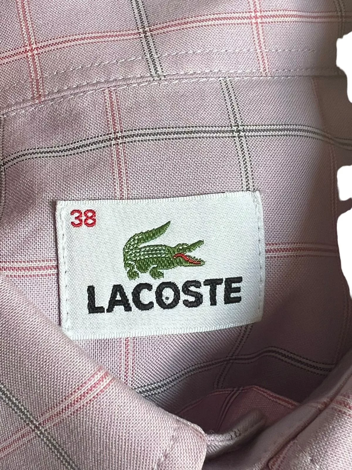Lacoste Shirts Button Ups Lacoste vintage pink button up