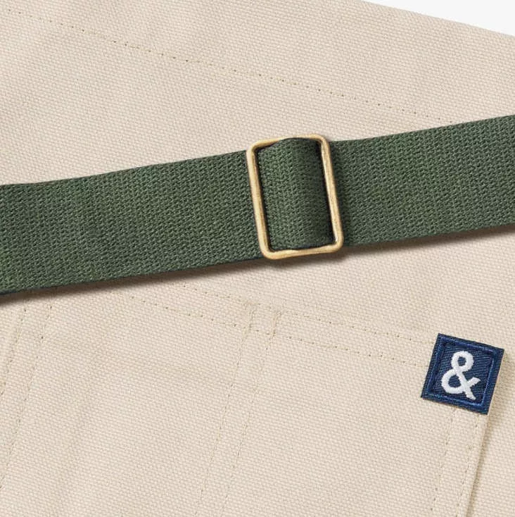 Sage White Essential Apron