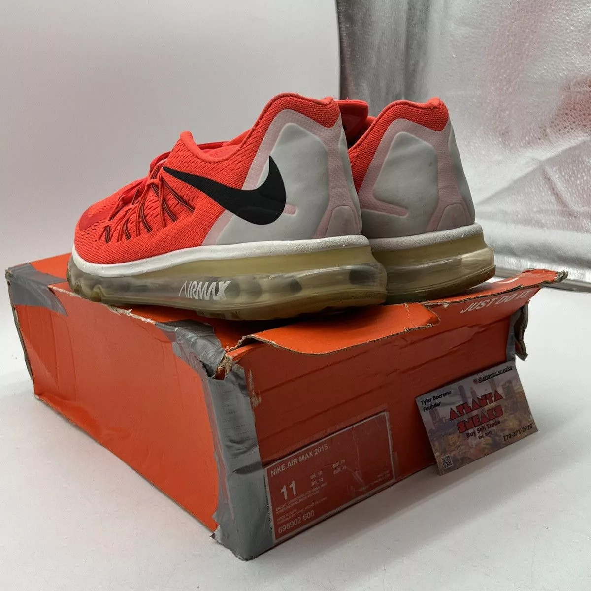 Nike Low Top Sneakers Nike Air max bright crimson Red