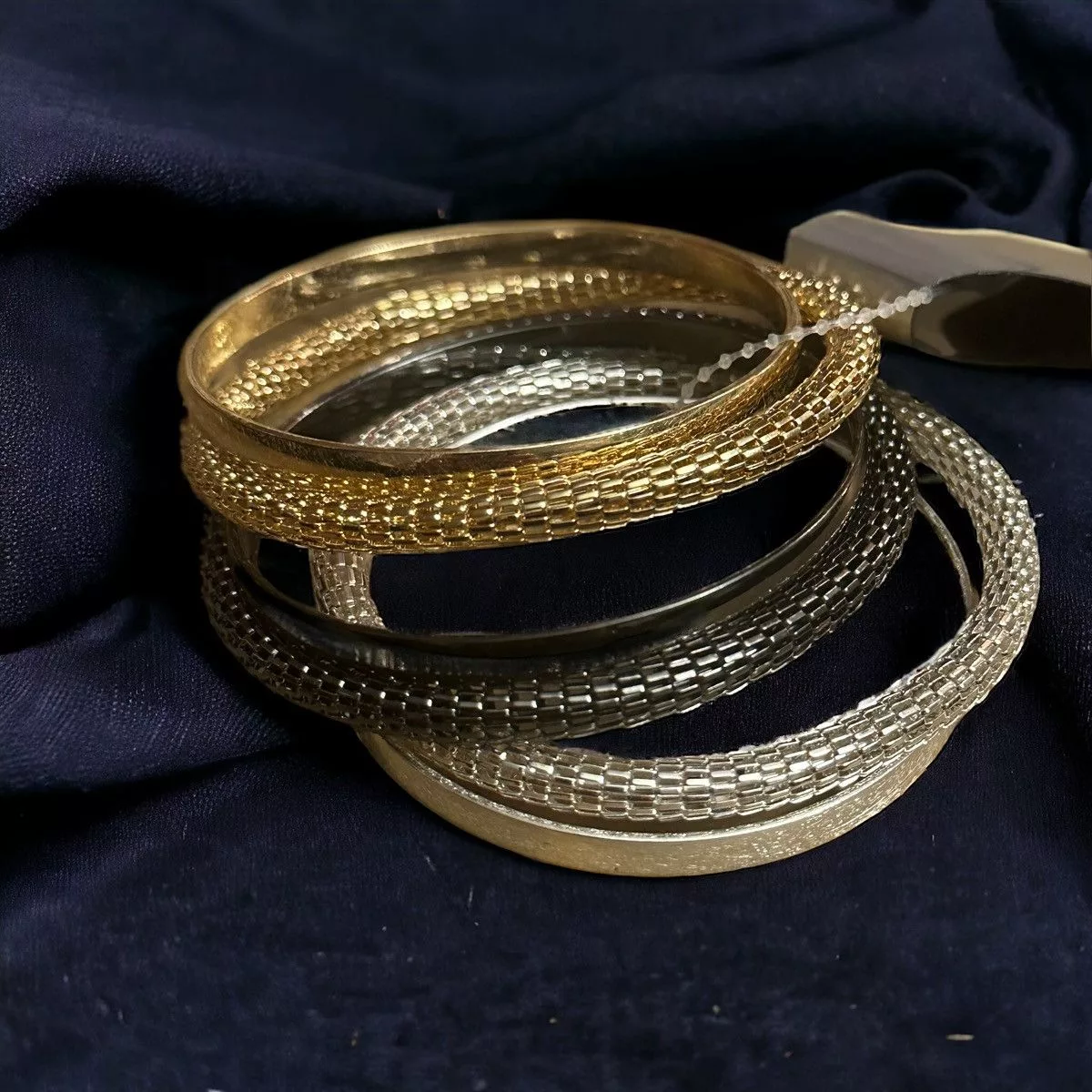 Apt. 9 Bracelets Apt. 9 bangle bracelets set Silver
