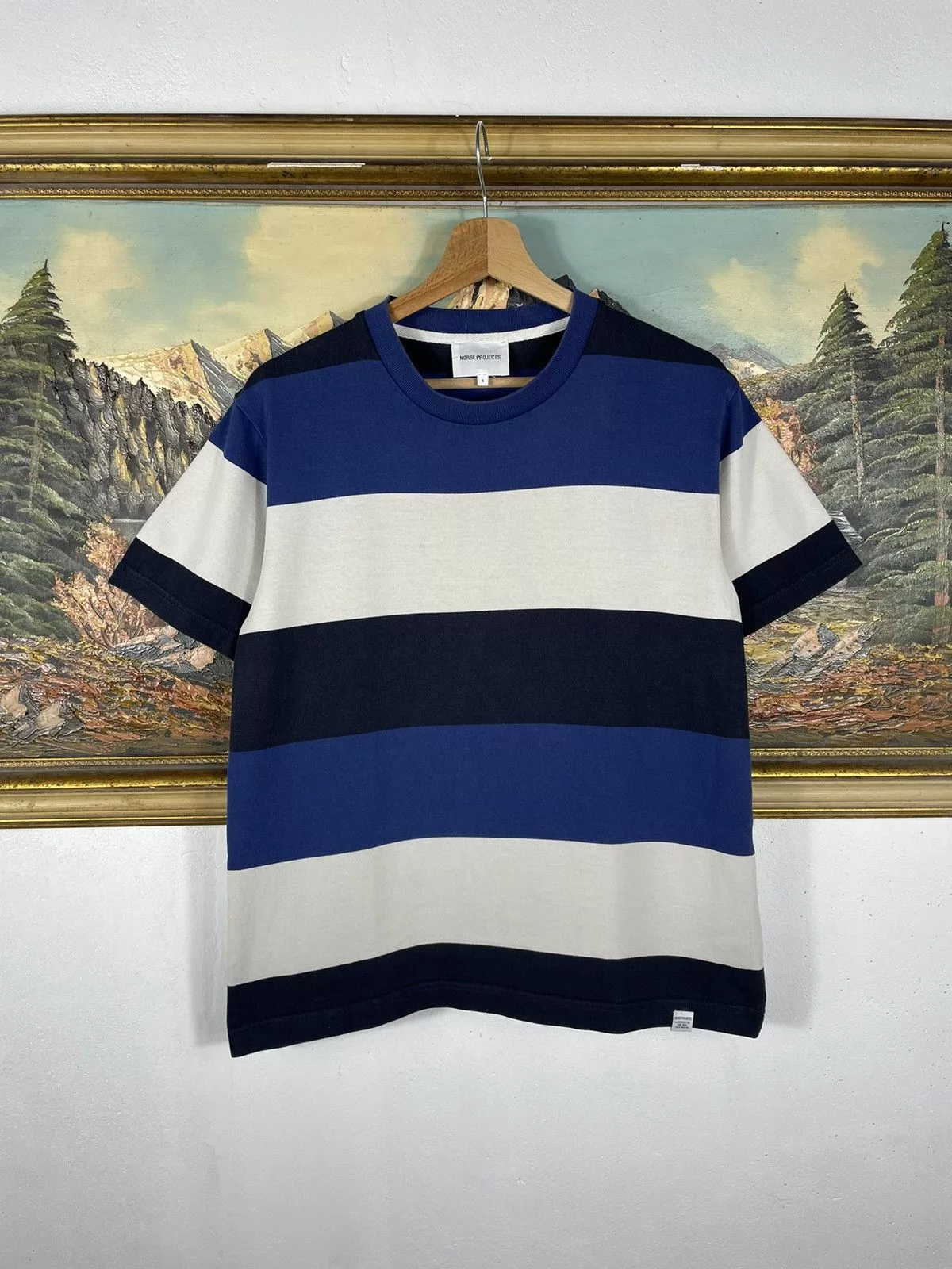 Norse Projects Short Sleeve T Shirts Norse Projects Norse Project Stripped T-shirt tees Multi Streetwear