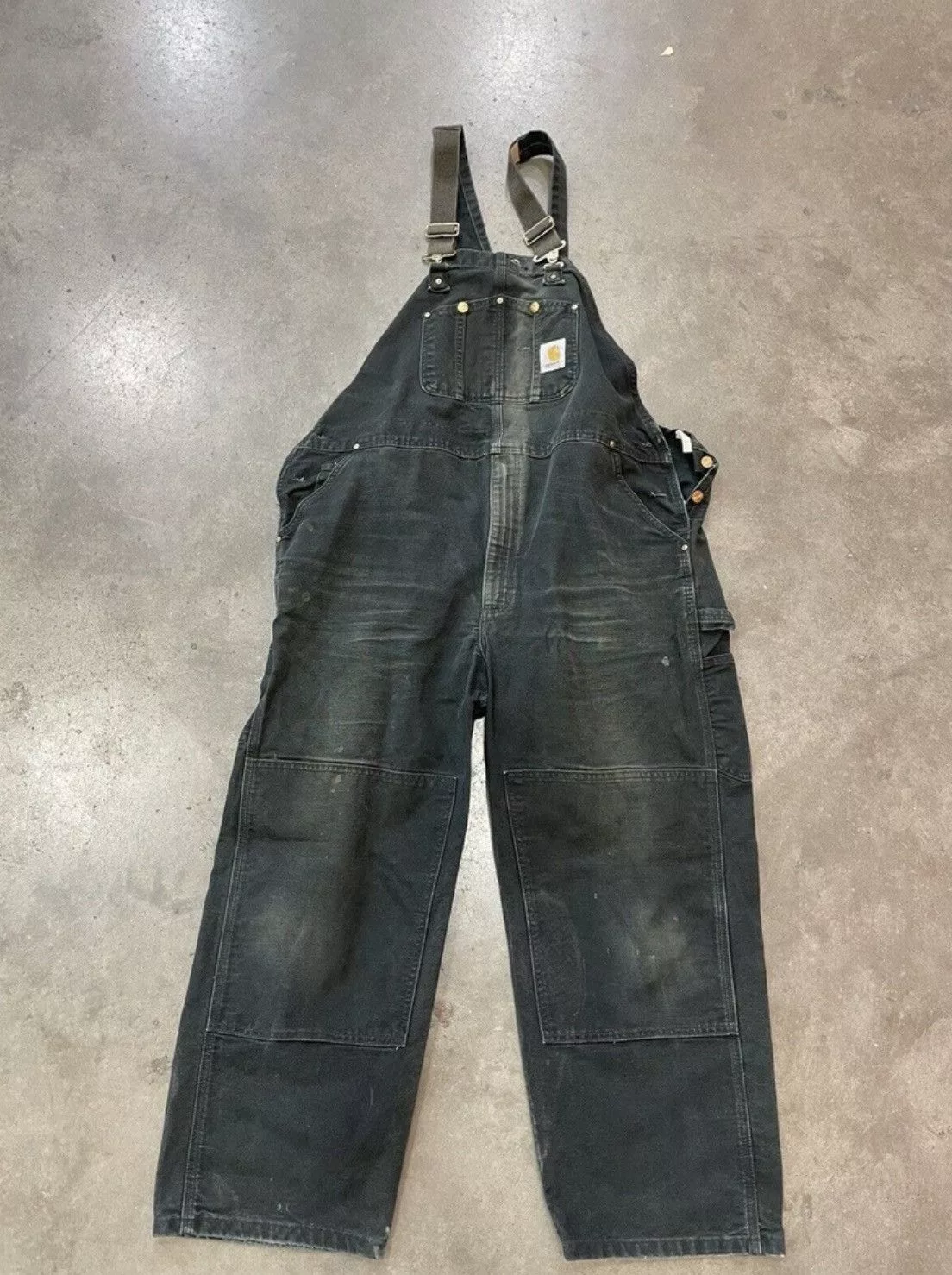 Carhartt Overalls Jumpsuits Carhartt × Vintage Carhartt double knee overalls Blue