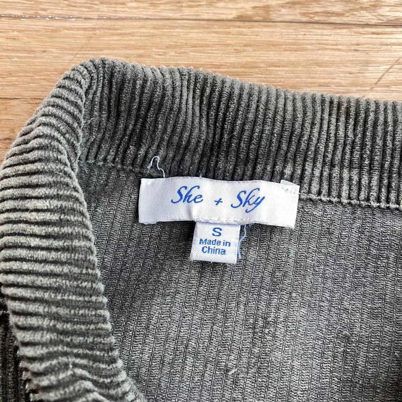 Other Sweaters Other She+Sky Corduroy jacket Green