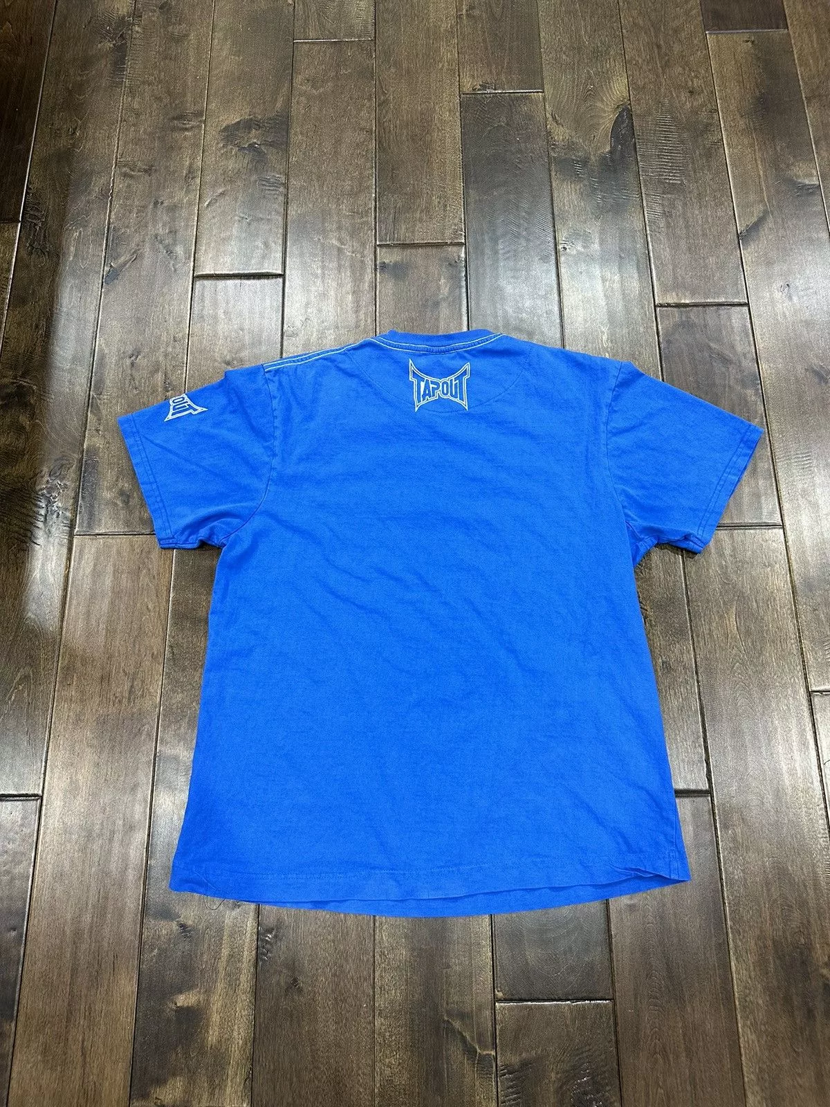 Tapout Short Sleeve T Shirts Blue Tapout short sleeve tee Streetwear