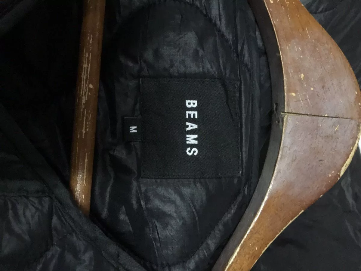 Beams Plus Light Jackets Beams Plus Beams Quilted Jacket Black