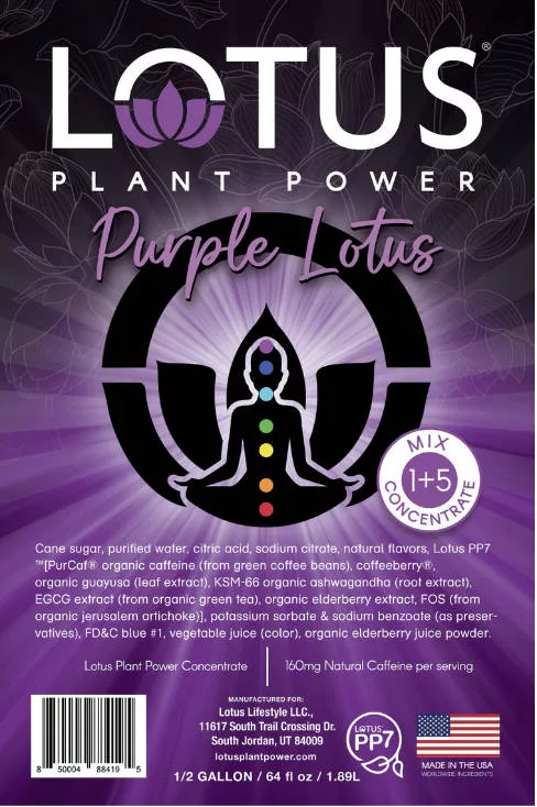 Lotus Purple 64 oz
