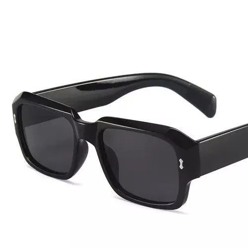 Vintage Sunglasses Vintage Kurt Cobain Style Square Frame Sunglasses Black