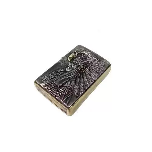 Other Miscellaneous Other Tribal Chief Classic Lighter Storage Case Universal Portable Red