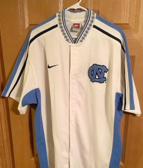 Nike Shirts Button Ups Nike North Carolina Warmup White