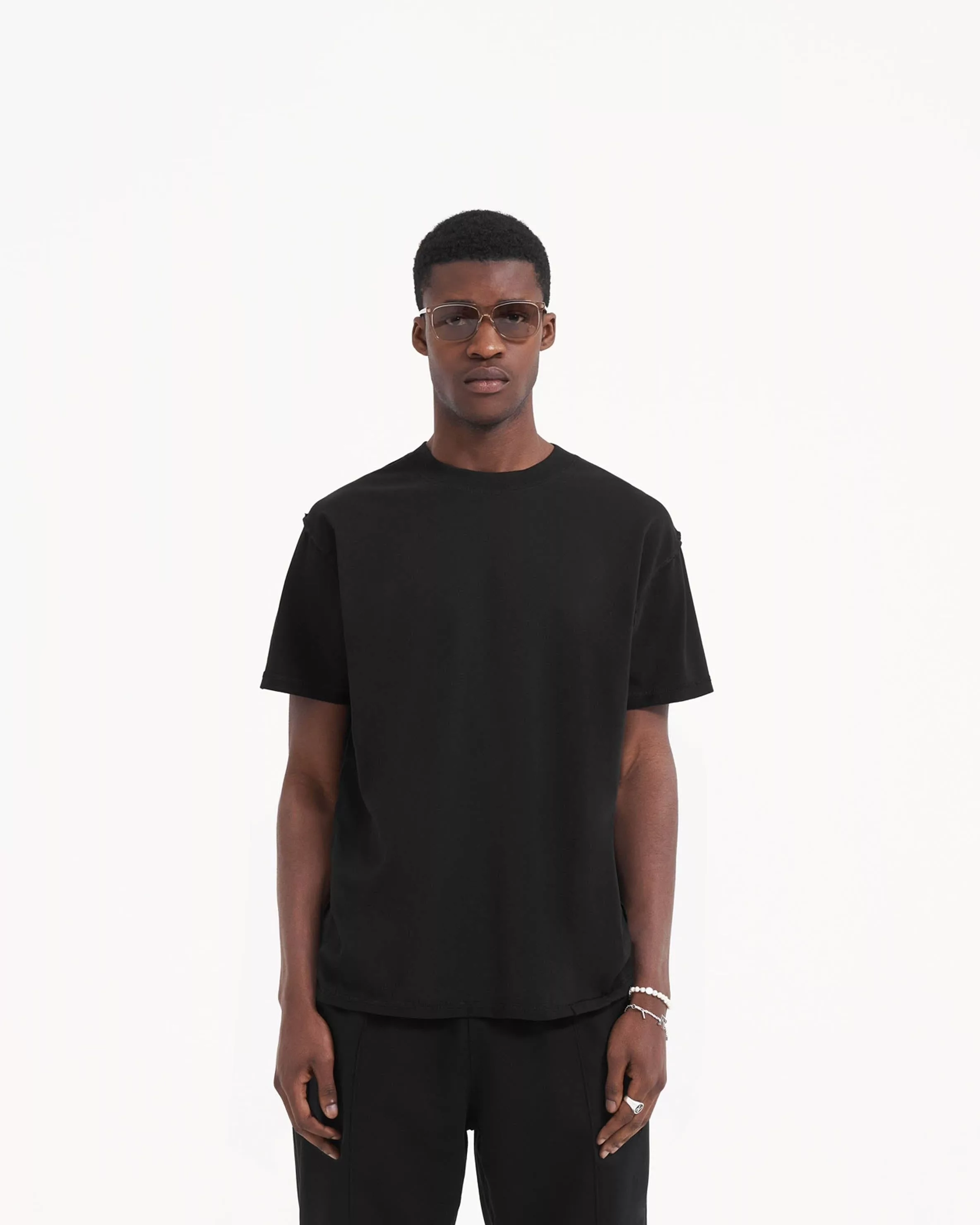 Represent Clo. Short Sleeve T Shirts Represent Clo. Initial Tee (2 shirts) Black