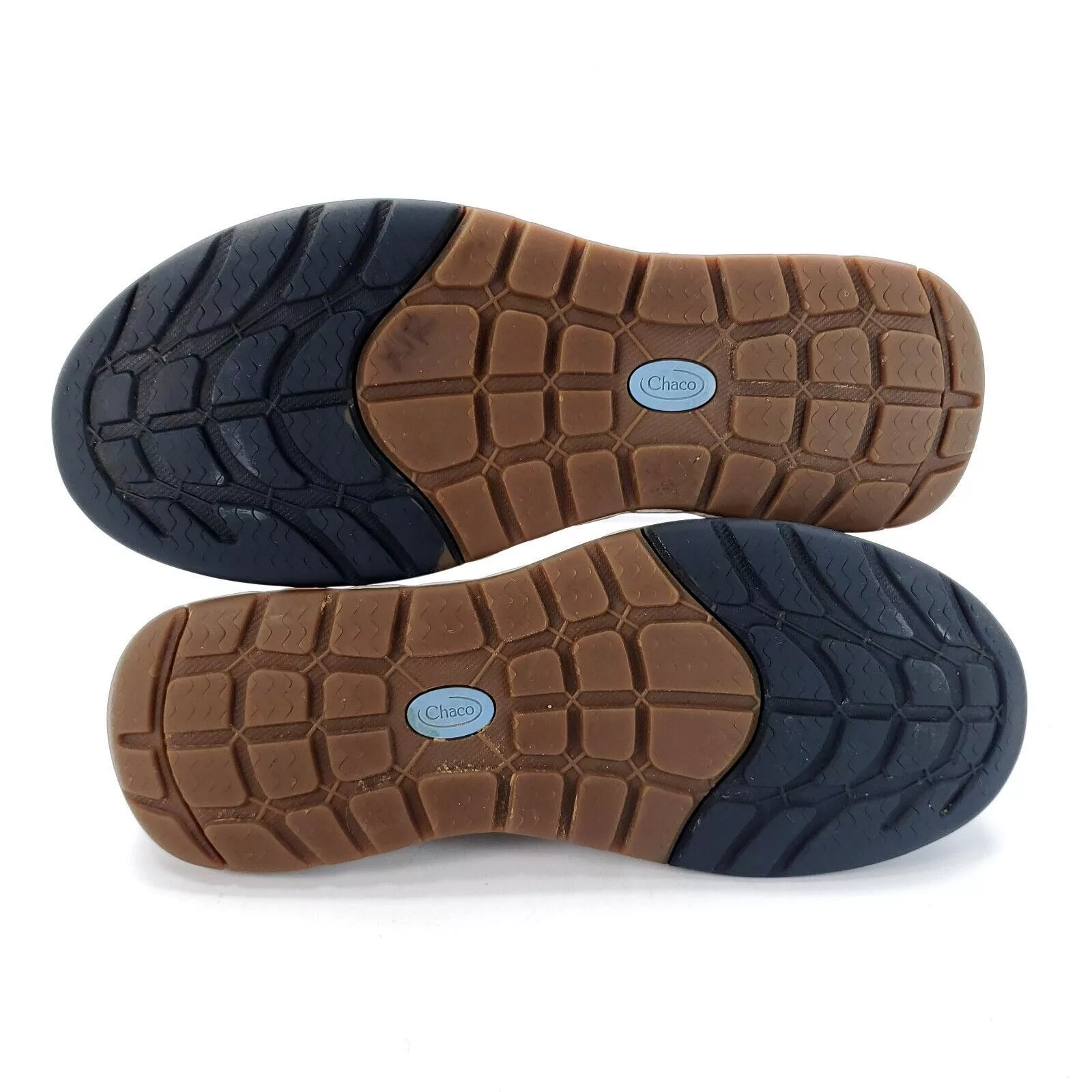 Chaco Slip Ons Chaco Athletic Drawstring Shoe Women Size 7 Blue White Brown