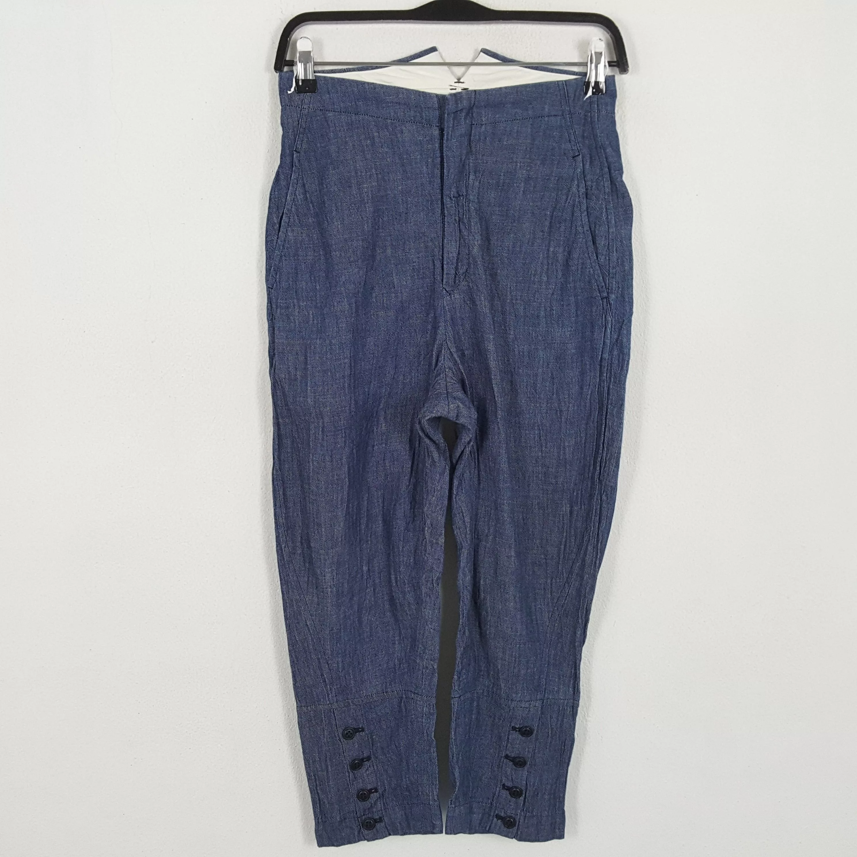 Comme des Garcons Pants Comme des Garcons × Japanese Brand × Vintage COMME DES GARCONS Japanese Brand Style Pants dp1 Blue