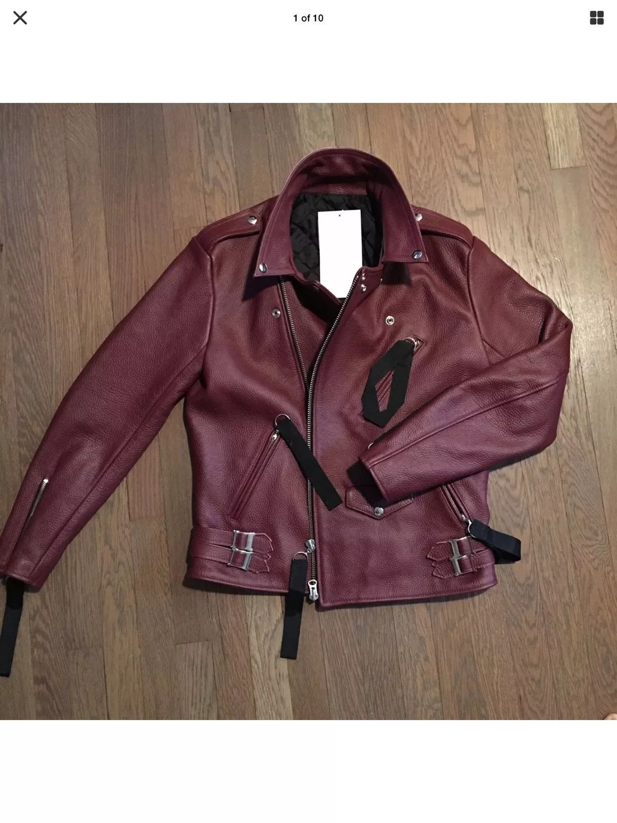 Matthew Miller Leather Jackets Matthew Miller Tyler Motorcycle/Biker Jacket