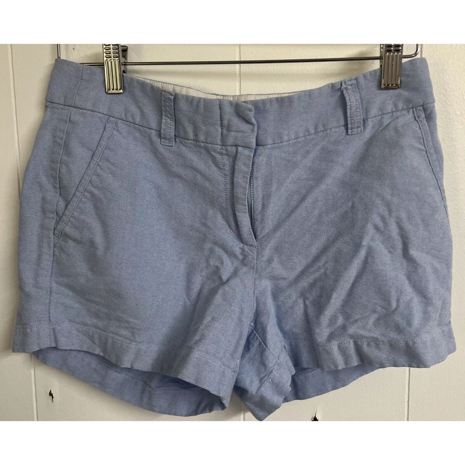 J.Crew Shorts J.Crew J Crew Women’s Light Blue Fashion Chino Shorts Size 0