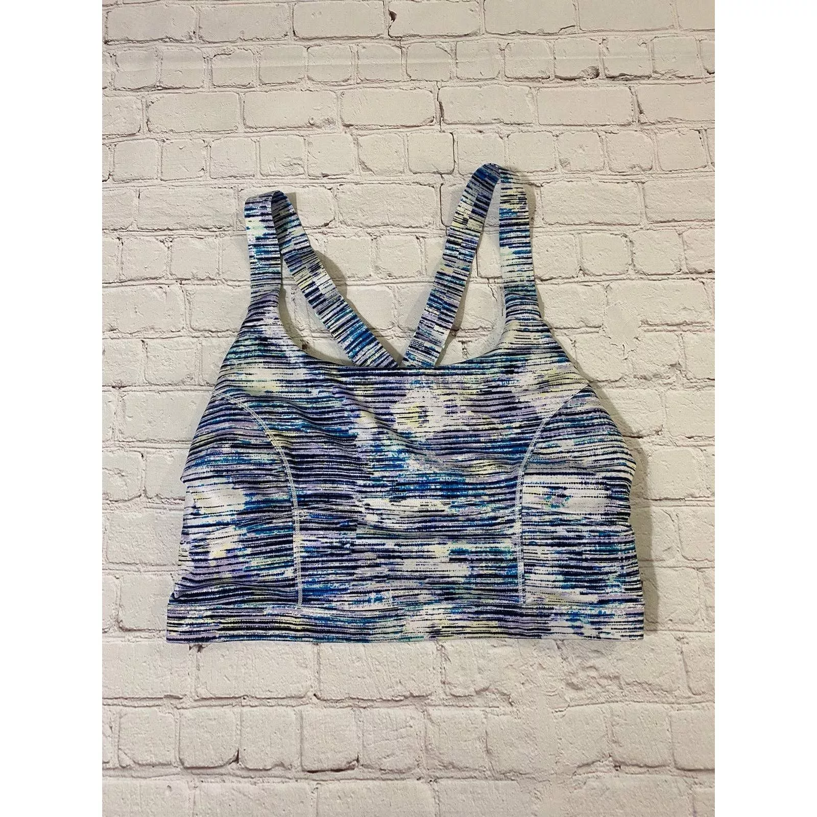 Lululemon Socks Intimates lululemon sports bra size 8 Blue