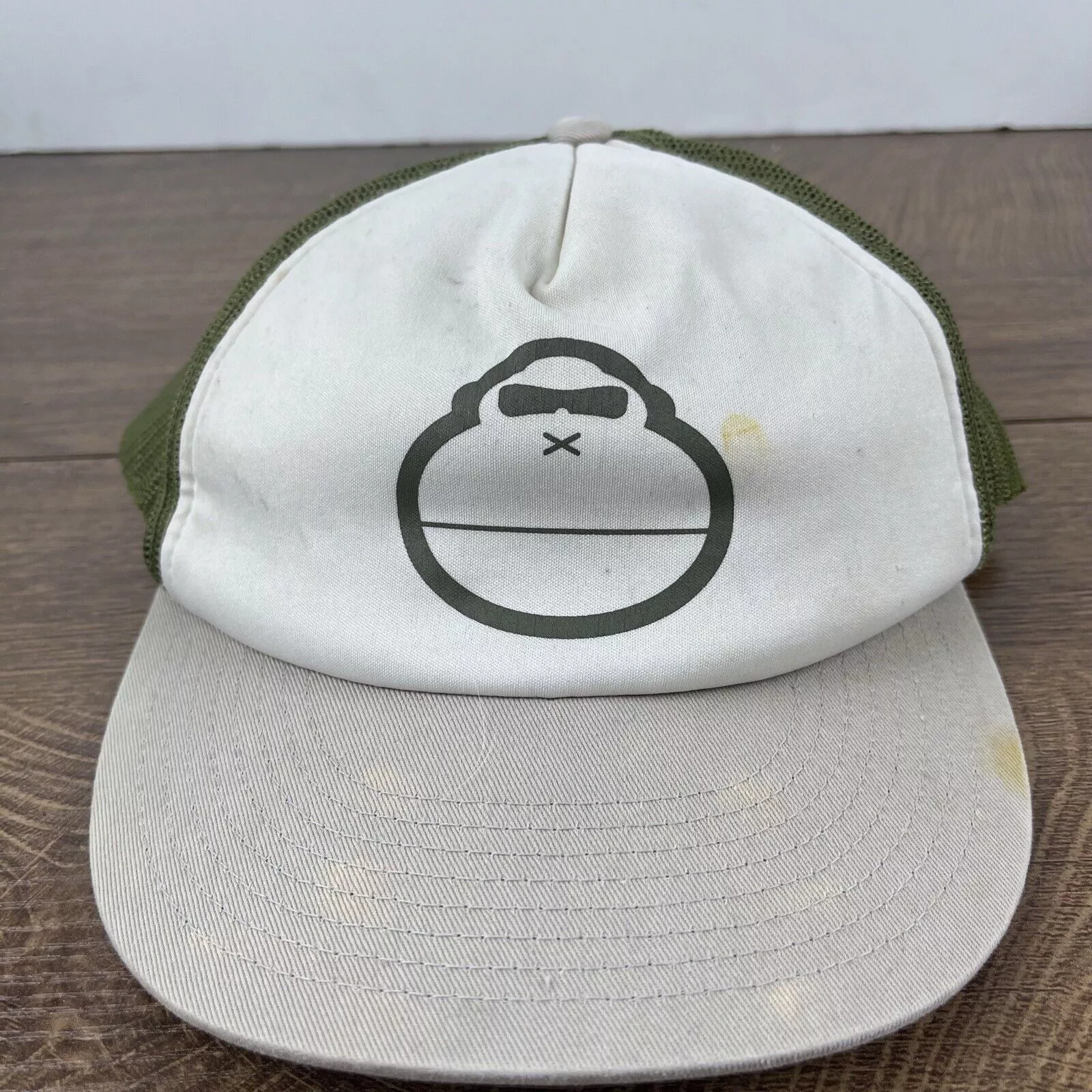 Other Hats Other Gorilla Hat Gorilla Snapback Hat White Adjustable Hat Adult