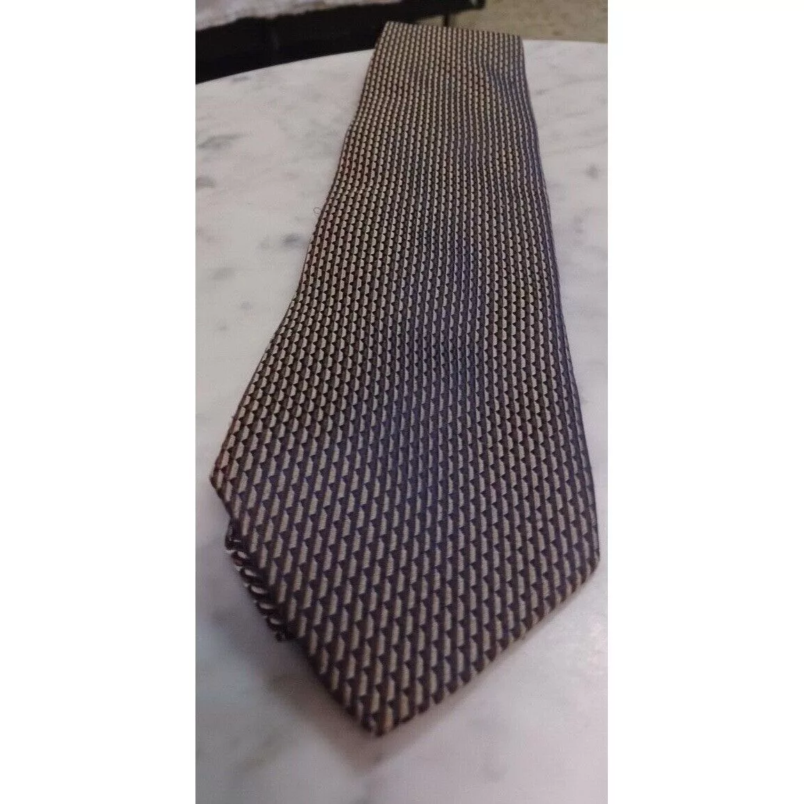 Other Ties Pocketsquares Other Mens 100% Silk Tie Made in Italy Roberto Villini Couture Tan Multi Streetwear
