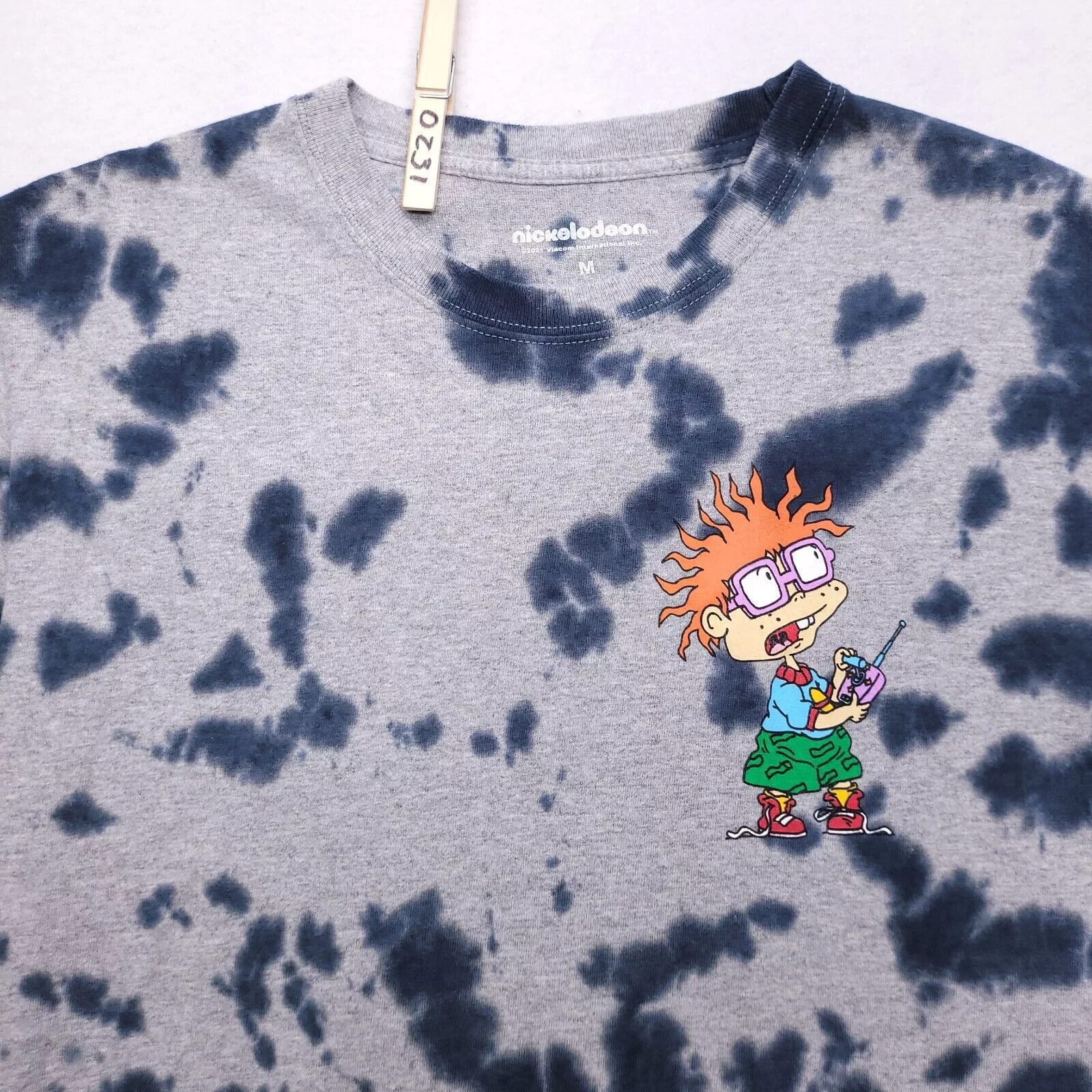 Nickelodeon Short Sleeve T Shirts Nickelodeon Rugrats Pullover Shirt Adult Mens Size M Gray