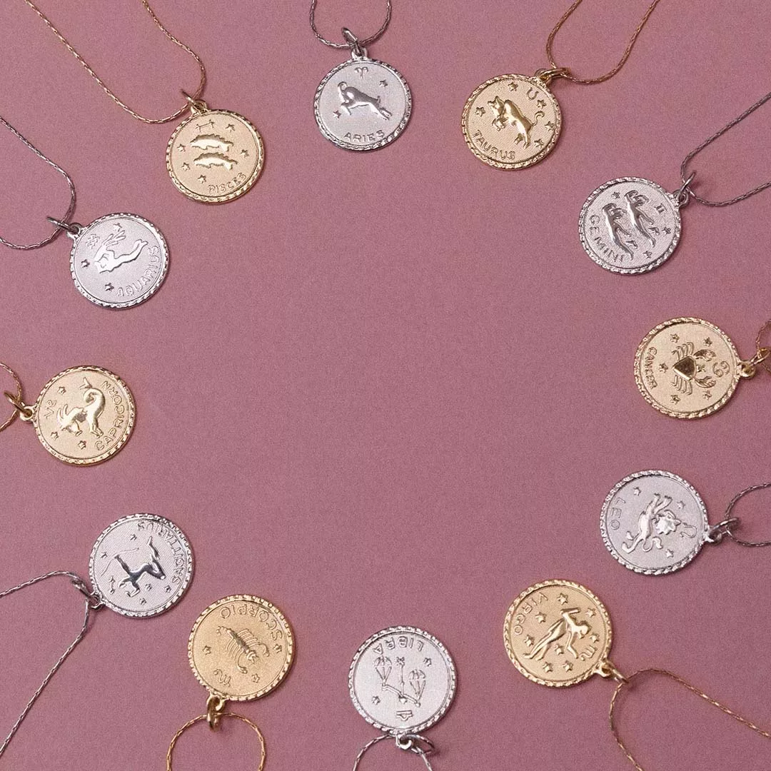 Zodiac Expandable Chain Necklace