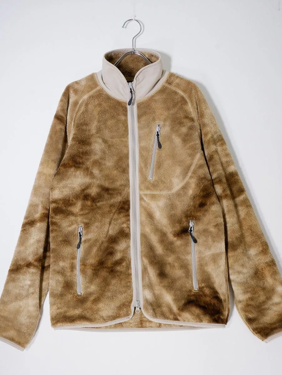 Needles Light Jackets Needles Jacket Fur Fleece Piping Polyester Beige