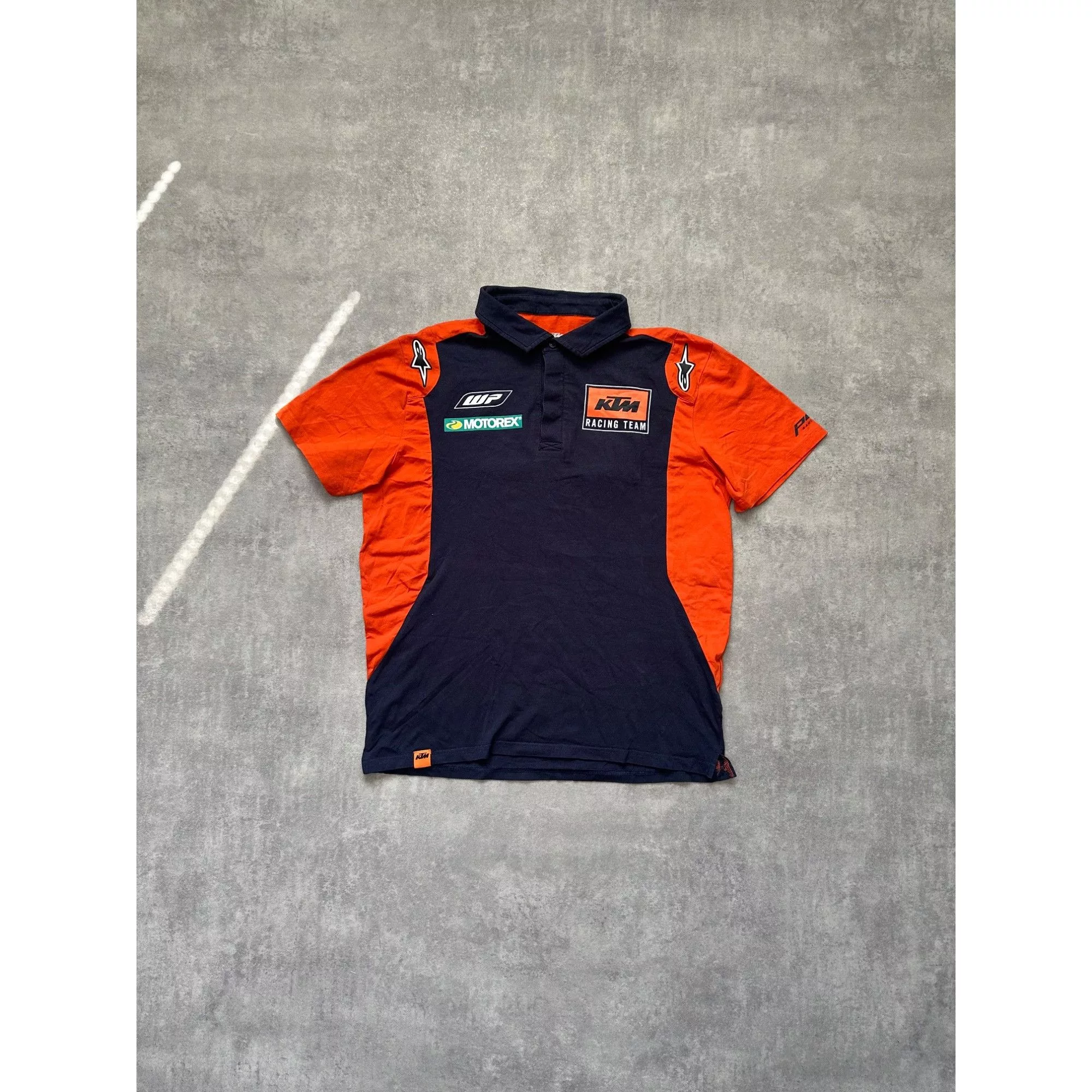 Formula 1 Polos Formula 1 KTM Racing Team Polo T-shirt 80s, 90s, y2k, vintage, streetw Orange