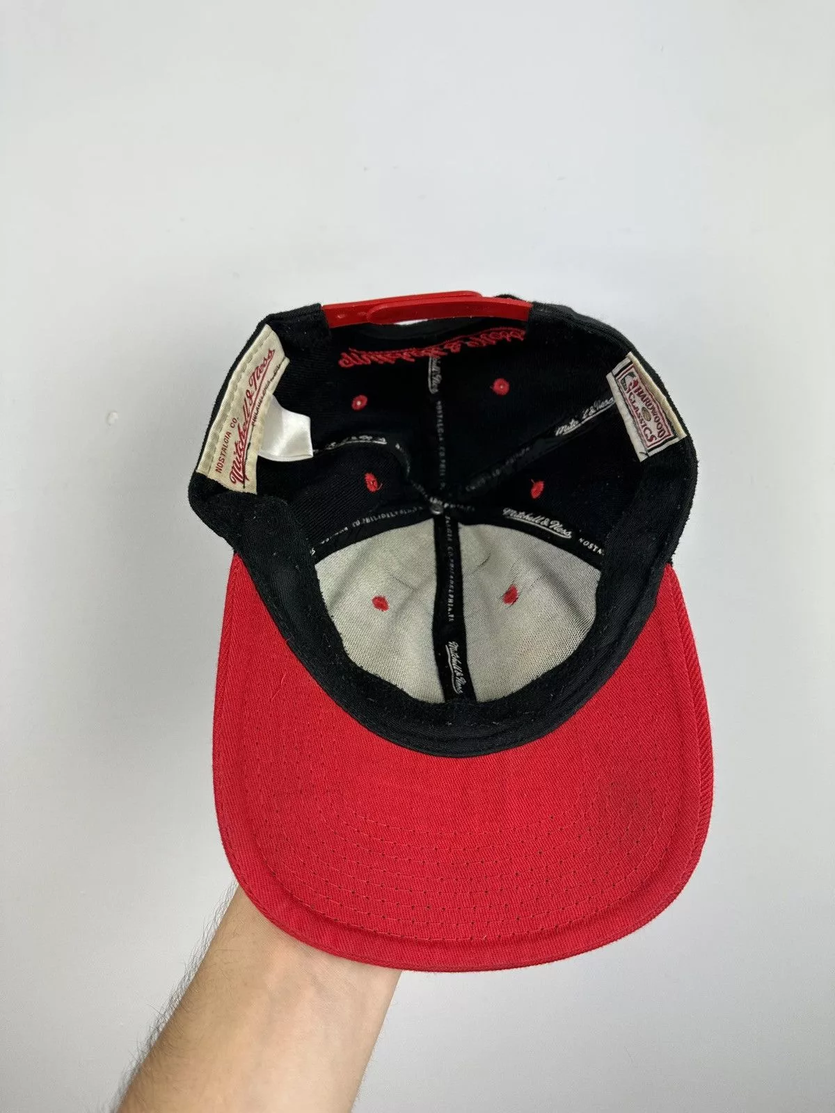 Mitchell & Ness Hats Mitchell & Ness × NBA Vintage Chicago Bulls NBA Mitchell & Ness Cap Black