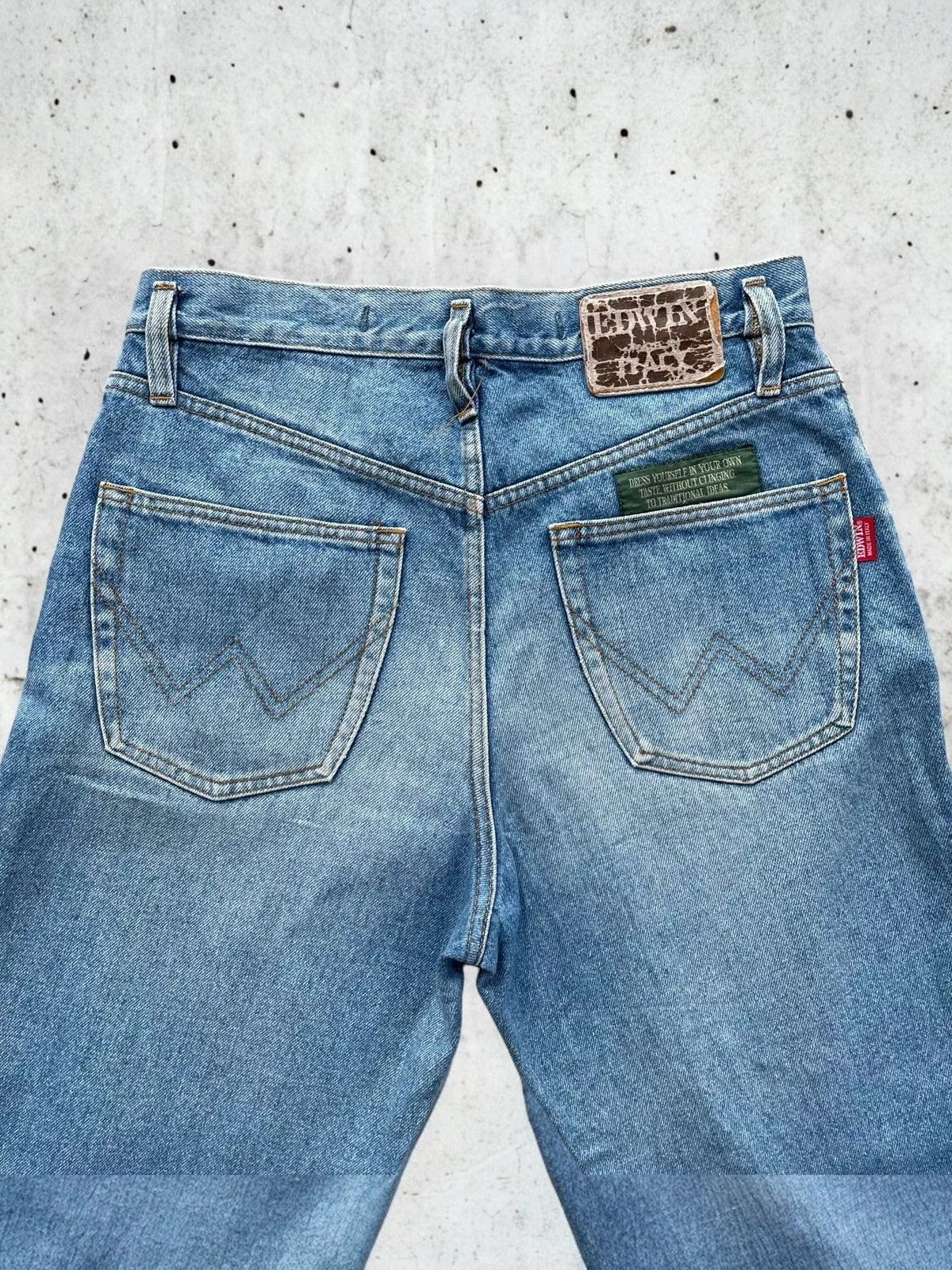 Edwin Denim 🔥 Edwin Italy Distressed Denim Vintage W31 🔥 Blue