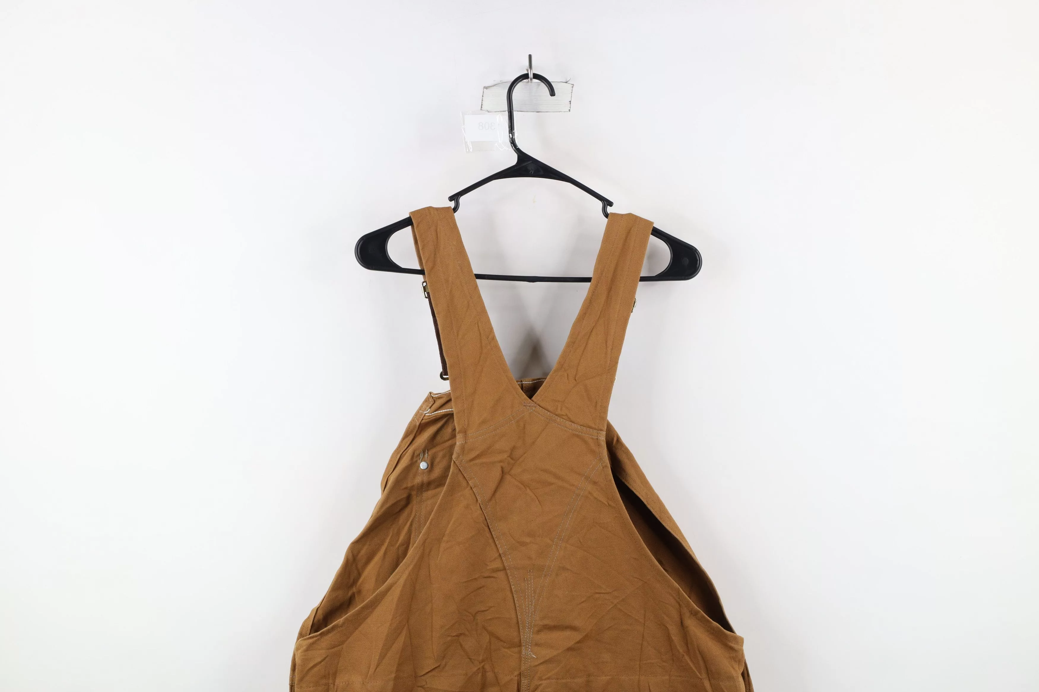 Carhartt Overalls Jumpsuits Carhartt × Vintage Vintage Y2K 2002 Carhartt Wide Leg Double Knee Overalls Brown