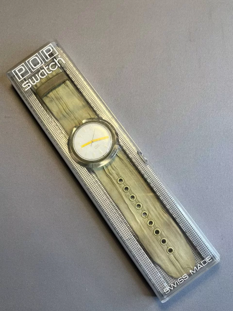 Swatch Watches Swatch × Vintage Pop Swatch PWK146 NYMPHAEA 1991' White