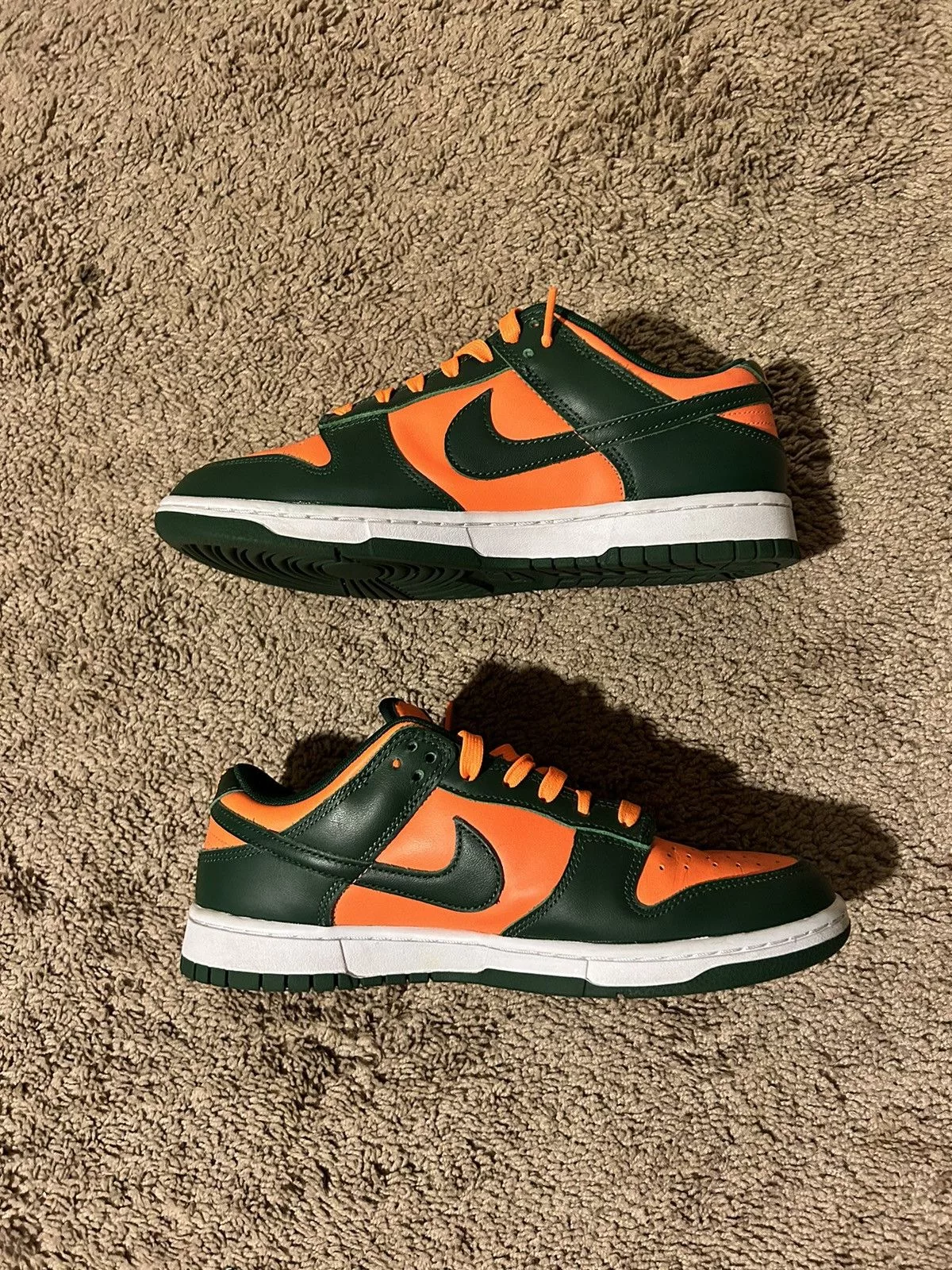 Nike Low Top Sneakers Nike Dunk Low ‘Miami Hurricanes’ (M 9.5) Orange