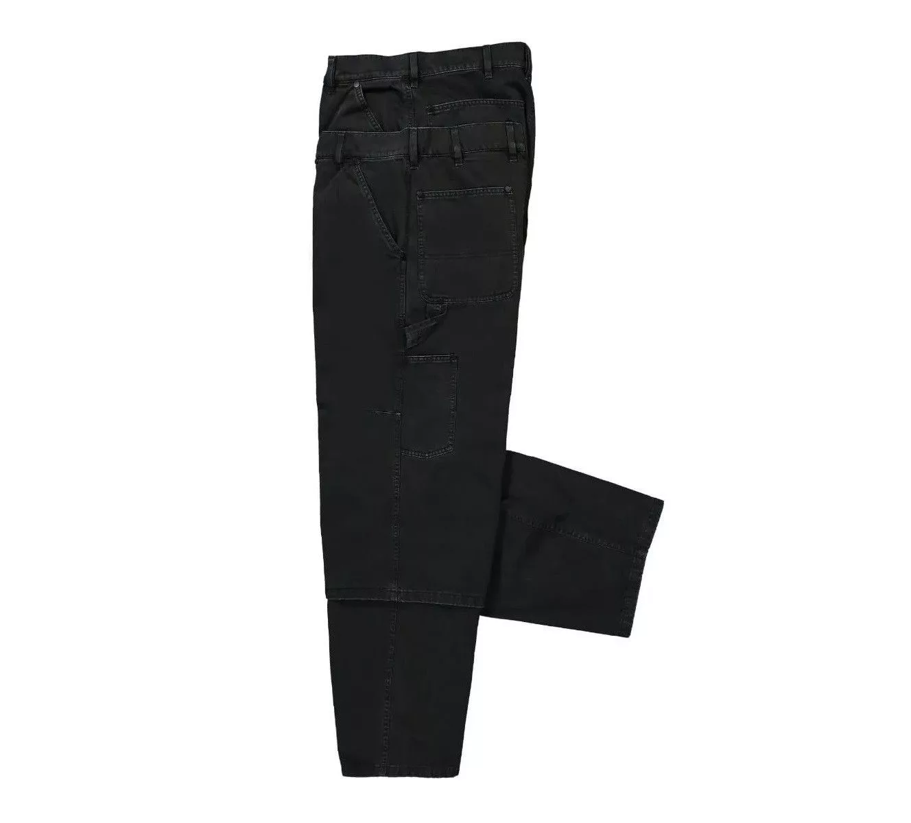 032c Casual Pants 032c Double Shift cotton utility trousers Gray