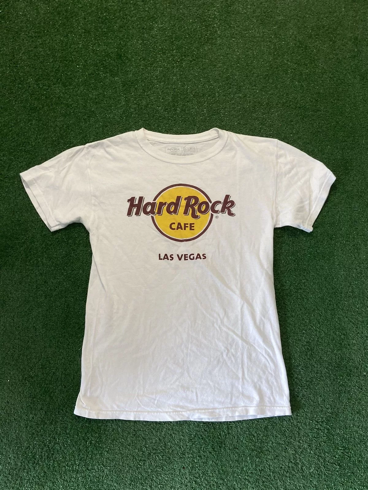 Hard Rock Cafe Short Sleeve T Shirts Hard Rock Cafe Hardrock tee White