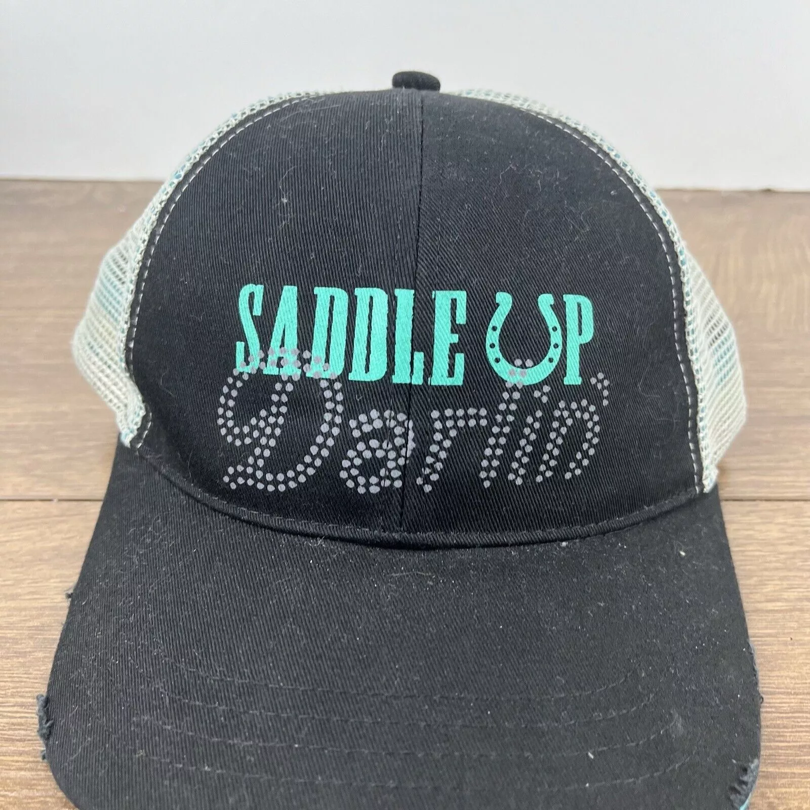 Other Hats Other Saddle Up Darlin' Hat Saddle Up Hat Black Adjustable Hat Bla