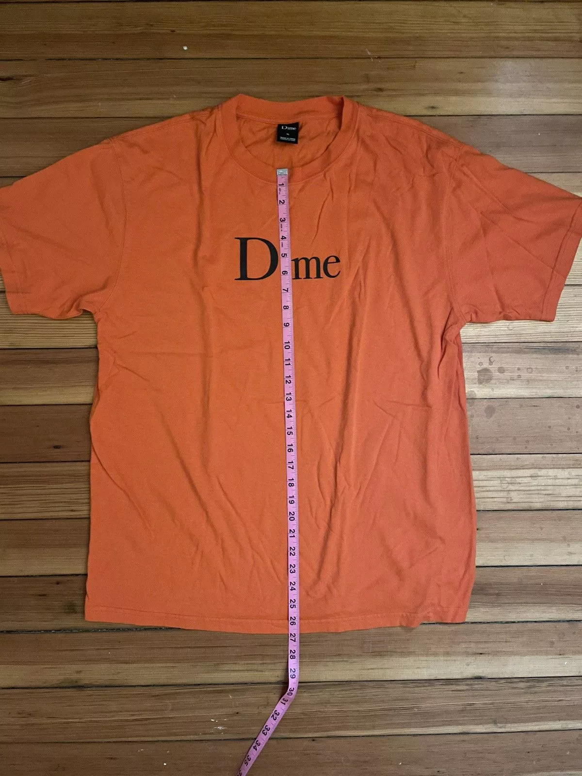 Dime Short Sleeve T Shirts Dime Classic Logo Tee Orange