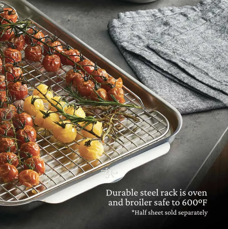 OvenBond Stainless Steel Half Sheet Pan Racks