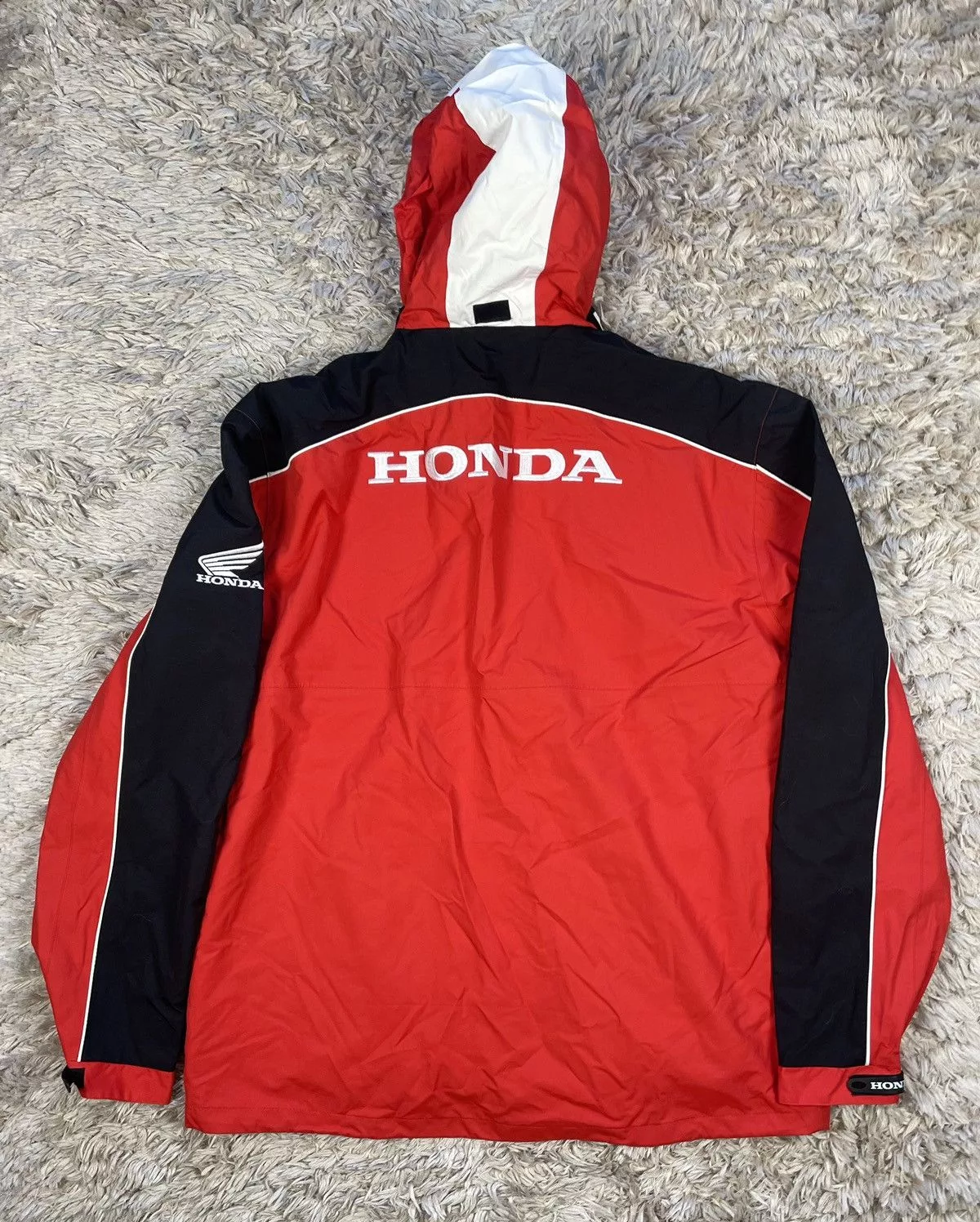 Honda Light Jackets Honda racing jacket Red Vintage